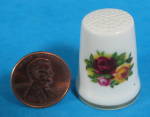 Thimble Royal Albert Old Country Roses English Made