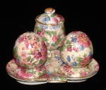 Royal Winton Grimwades Chintz Salt Pepper Mustard Tray