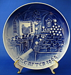 Plate Bing And Grondahl Christmas In Church 1968 Danish