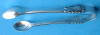 Click to view larger image of Sterling Silver Sugar Tongs Fancy Shell Sides English (Image2)