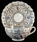 Click here to enlarge image and see more about item 7192: Copeland Spode Cup And Saucer Florence Breakfast