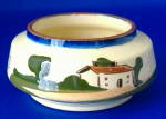 Click here to enlarge image and see more about item 7228a: Mottoware Sugar Basin Watcombe Devon Ware Soft Words