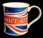 British Flag Mug Dunoon England Union Jack Bone China