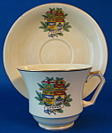 Click here to enlarge image and see more about item 7368: Royal Winton Grimwades Cup And Saucer Canada Crest