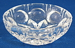 Click here to enlarge image and see more about item 7582: Open Salt West Germany Round Circles Leaves Salt Dip