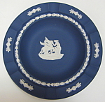 Wedgwood Dark Blue Jasper Plate Bowl 7 Inches Pegasus