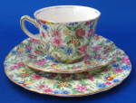 Royal Winton Grimwades Kew Chintz Cup Saucer Plate Vintage