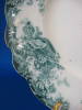 Click to view larger image of Teal Transferware Plate Wilkinson Arcadia Antique Flora (Image2)