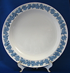 Click here to enlarge image and see more about item 7804: Wedgwood Embossed Queen's Ware Dinner Plate Grapes