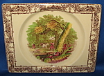 Plate Biarritz Rural Scenes Clarice Cliff A J Wilkinson