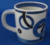 Click to view larger image of Royal Copenhagen Mug For 1972 Bodil Buch Rings (Image2)