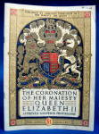 Coronation Programme Queen Elizabeth II England 1953