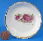 Butter Pat Antique English Roses Gold Teabag Caddy