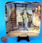 Click here to enlarge image and see more about item 8134: Pecksniff Dickens Pin Dish New Hall Teabag Caddy