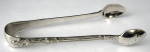 Sugar Tongs English Apostle Spoon Ends EPNS Vintage