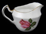 Creamer English Bone China Roses Gold Trim Windsor