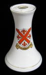 Click to view larger image of Shelley Crested China Hat Pin Holder Antique Teignmouth (Image1)