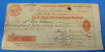 Click to view larger image of Bank Check Cheque Bradford England 1894 N Bierley Board (Image1)