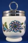 Click to view larger image of Egg Coddler Royal Worcester Palmyra Floral Single Size (Image2)