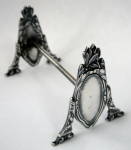 Knife Rest Fancy Classical Design English Silverplate