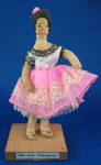 Souvenir Costume Doll Paraguay Artesania Itensa