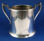 National Silver  Sugar Bowl Silver PLate Colonial Style
