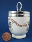 Click to view larger image of Egg Coddler Royal Worcester Peter Pan England Indians (Image2)