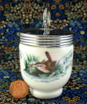 Royal Worcester Birds Egg Coddler Single Wren Older 1920s