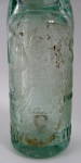 Click to view larger image of Codd Bottle Clear Marble Mack's Manchester England Grn (Image5)