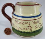 Click to view larger image of Mottware Pitcher Longpark Torquay Wookey Hole Cheddar (Image2)