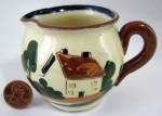 Mottware Pitcher Fresh From The Cow Watcombe Cottage