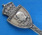 King George VI Coronation Spoon W A Rogers 1937