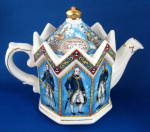 Click to view larger image of Battle Of Trafalgar Teapot Lord Nelson Octagonal UK (Image1)