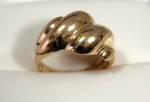 Click to view larger image of Knot Ring 14kt Gold Pinkie Ring American 1970s (Image3)