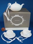 Wedgwood Jasper Mini Teaset 3 Ornaments Boxed