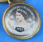 Cufflinks Coronation Queen Elizabeth II England Snowdon Photo